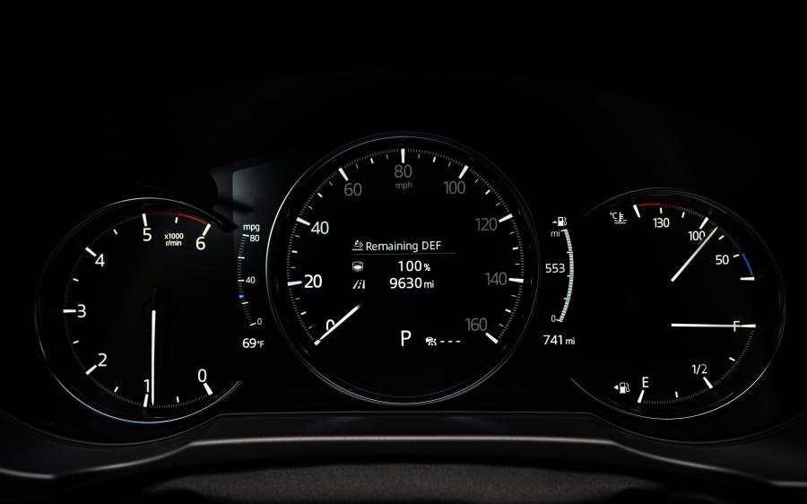 Панель приборов Mazda CX-5 Signature Skyactiv-D 2018 года  (CA) (фото 7 из 20)